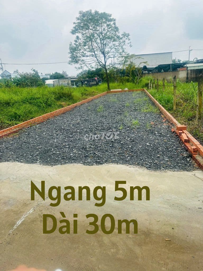 TÔI CẦN BÁN ĐẤT Ở ĐƯỜNG NGUYỄN THỊ SÁU BÀ ĐIỂM HÓC MÔN 150M2 1TỶ6 SHR