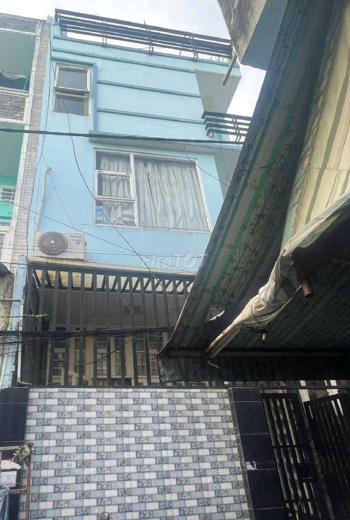 Nhà Ngay Chợ Bà Hom - Tân Tạo - 5x12 - 4 Tầng - Sát Mặt Tiền - SHR