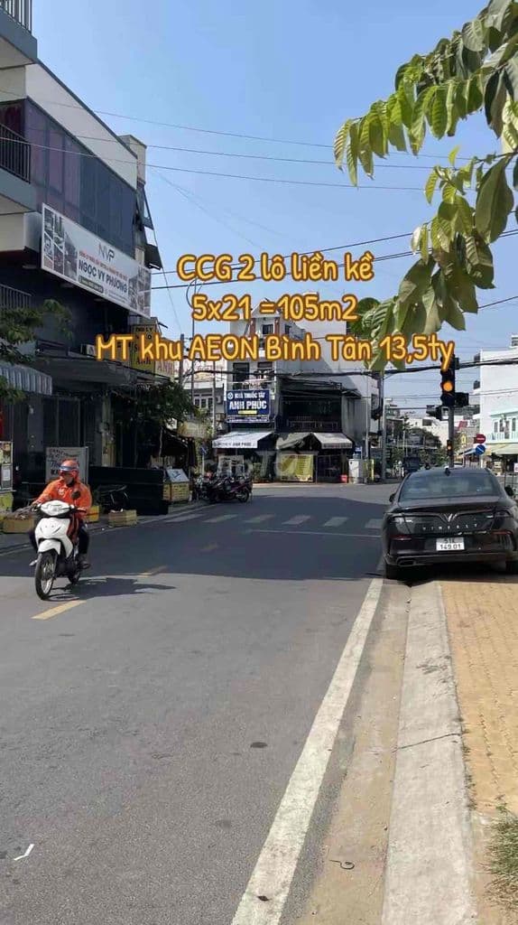 Bán 211m2 với 2 lô 103m2 liền kề MT Rạch Bà Tiếng, Khu Y Tế KTC