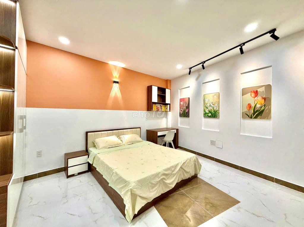 Bán gấp nhà hẻm xe hơi thông thoáng đường Bùi Văn Thêm, sổ hồng, NTCC. - Ảnh 3