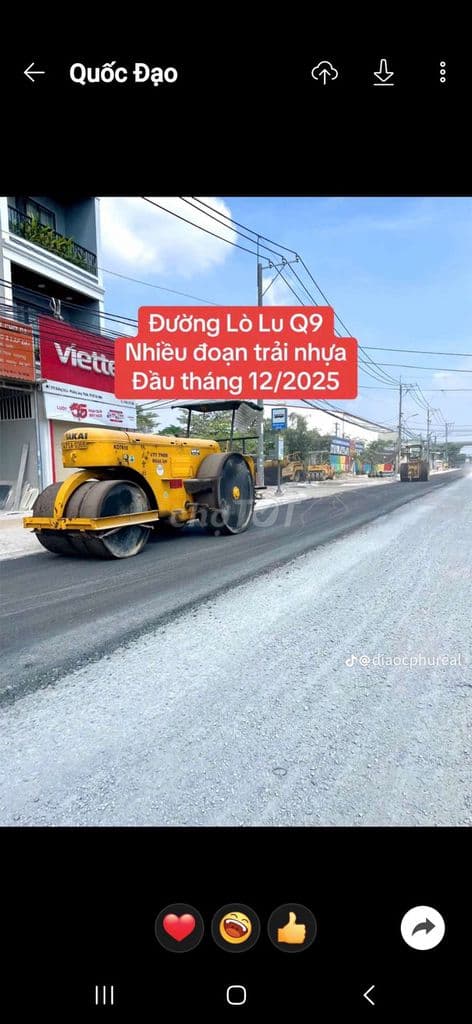 bán đất chính chủ giá rẻ tại đường Lò Lu sát khu công nghệ cao