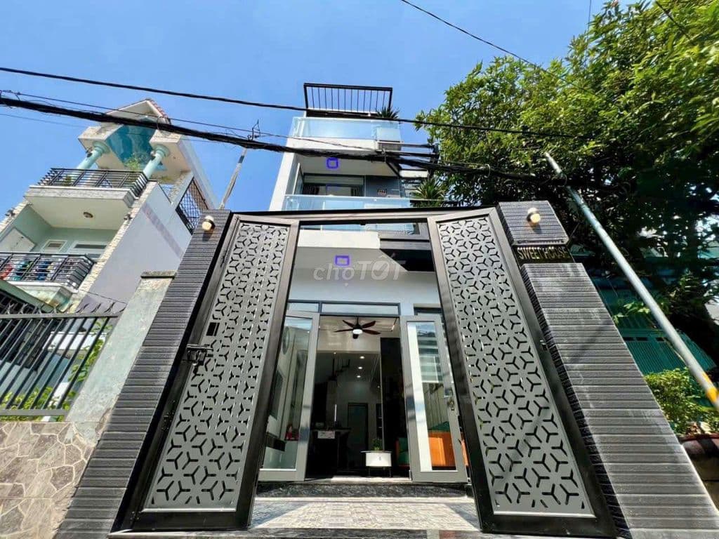 Nhà hẻm xe hơi thông phường 16 Gò Vấp 56m2 CHỈ 6xTY