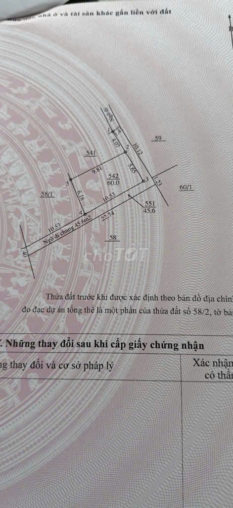 62m2 ĐẤT, LÔ GÓC, KIM CHUNG, THPT HOÀI ĐỨC, XÂY Ở MUA ĐẦU TƯ, 4.9 tỷ