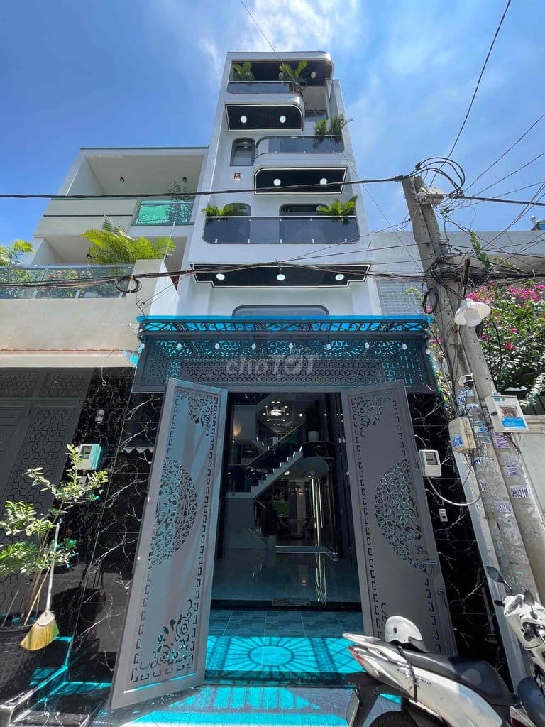 Nhà phố đẹp 4 Tầng. 1/ ngắn Tân Thới Hiệp 06. Hẻm 7m. Full nội thất