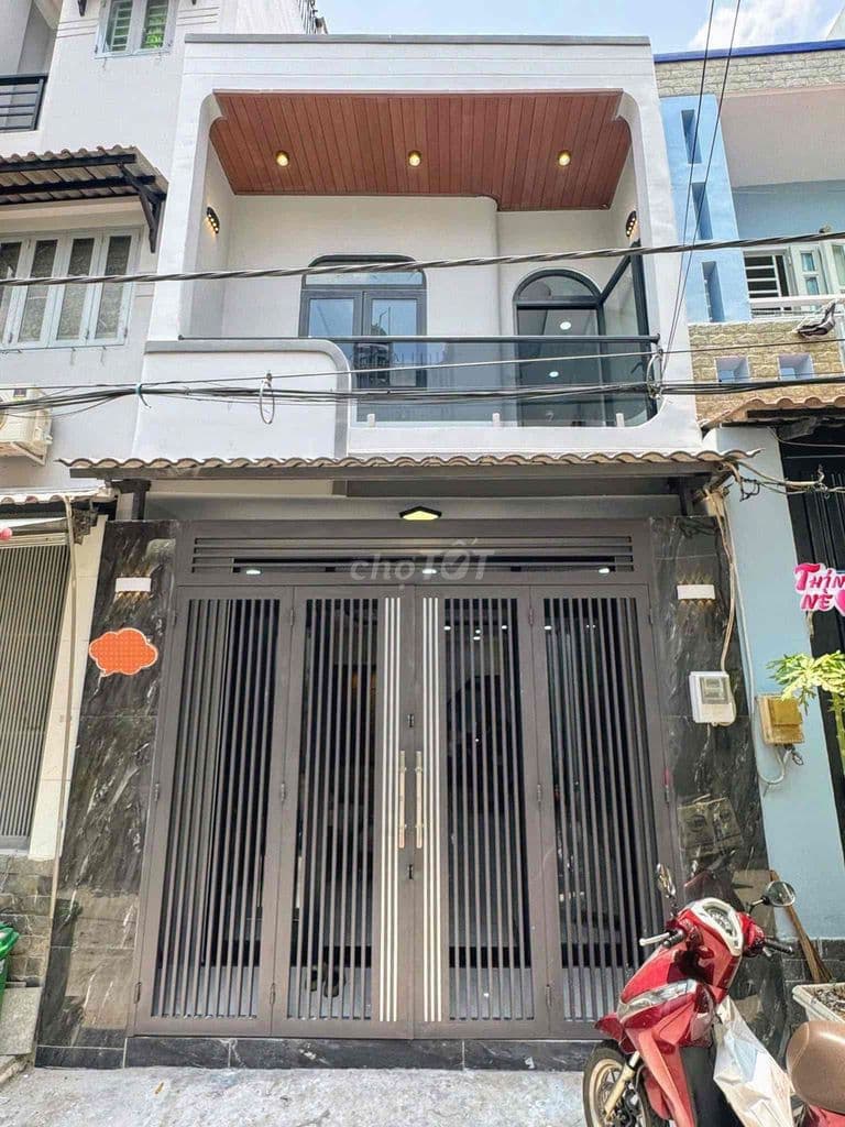 Nhà mới 4x10m 1 trệt 1 lầu 2PN 2WC HXH 413 Lê Văn Quới