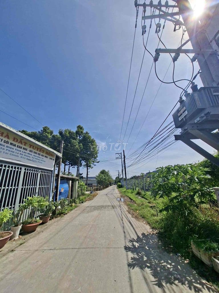 Bán đất đường thông khu vực giáp Hóc Môn 4x12,5 275tr - Ảnh 2