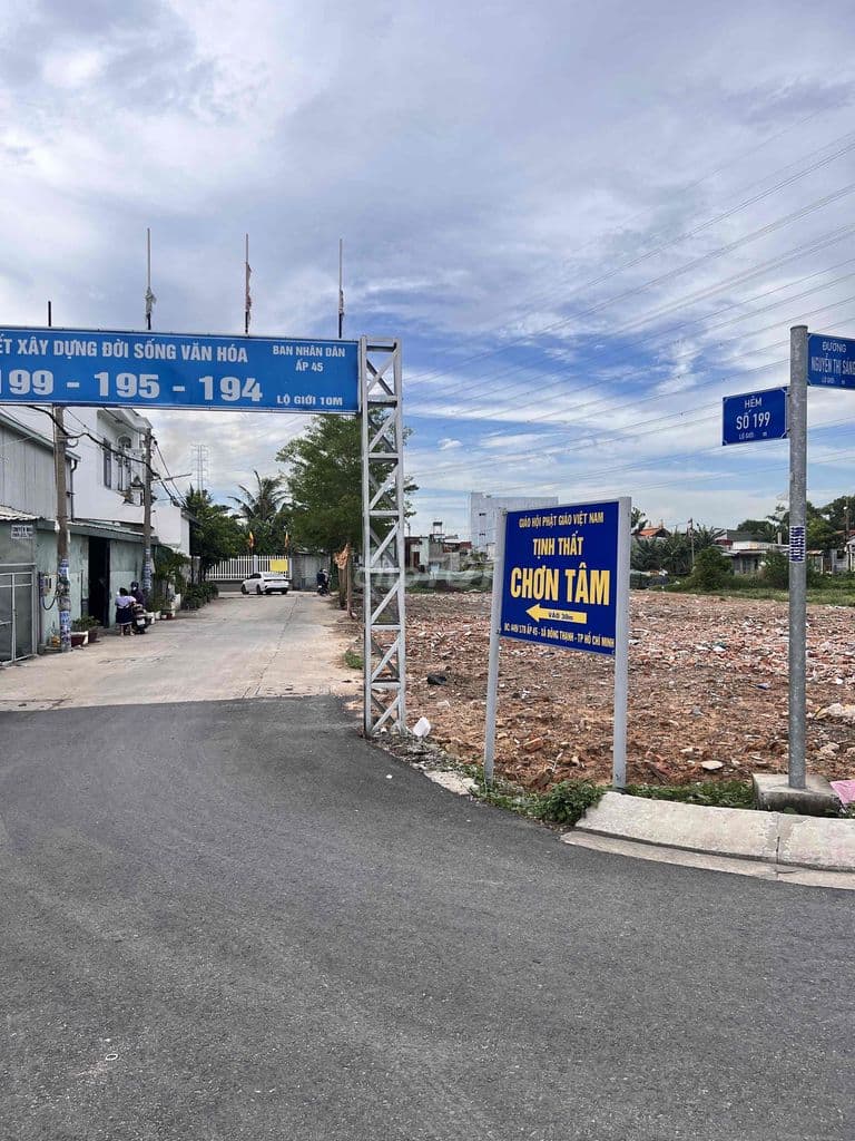 Lô Đất thổ cư 5 x 22 , đường 8m, cách Ngã 3 Đông Quang Q12 500m - Ảnh 2