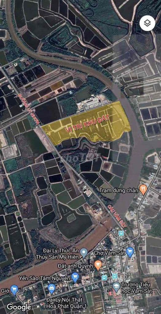 Bán đất mặt tiền Lý Nhơn, Cần Giờ: 8,8ha, giá 175 tỷ