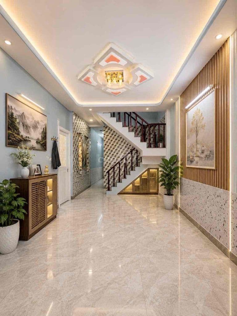 NHÀ ĐẸP SỔ HỒNG RIÊNG 4*14M 3PN HẺM 6M 2/ NGẮN LIÊN ẤP 123 VĨNH LỘC B