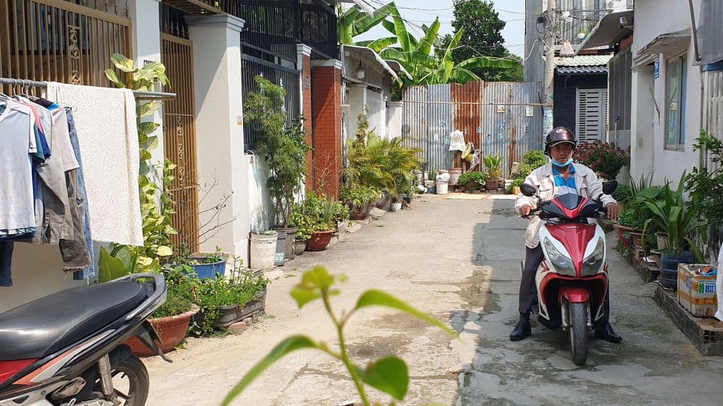 Nhà đẹp DT 5x20 (3pn) gần chợ chữ S, ngã 4 Giếng Nước Hóc Môn - Ảnh 2