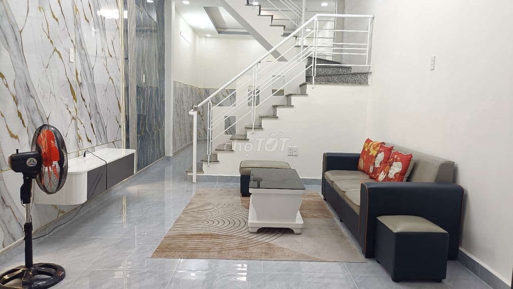 Nhà phố 1 lầu 3.5x11m, hẻm ngắn Song Hành và Trung Mỹ Tây 13 Quận 12