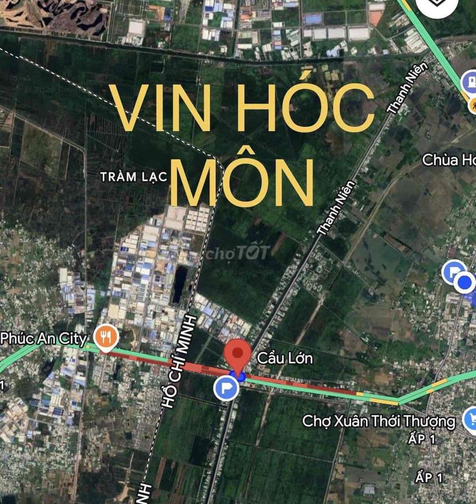 ĐẤT MẶT TIỀN AN HẠ 10M, GẦN 500m² (9.5x55m) CÁCH VIN HM HƠN 1KM 4.380T - Ảnh 2