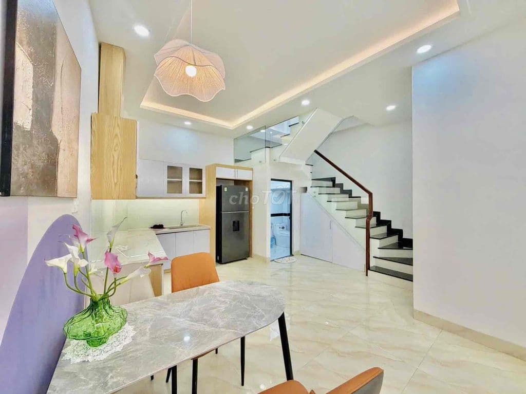 Giảm Gấp 500tr - Lê Văn Sỹ, 4 Tầng Có Sân Thượng, SD: 120m2, Hẻm Thông - Ảnh 3