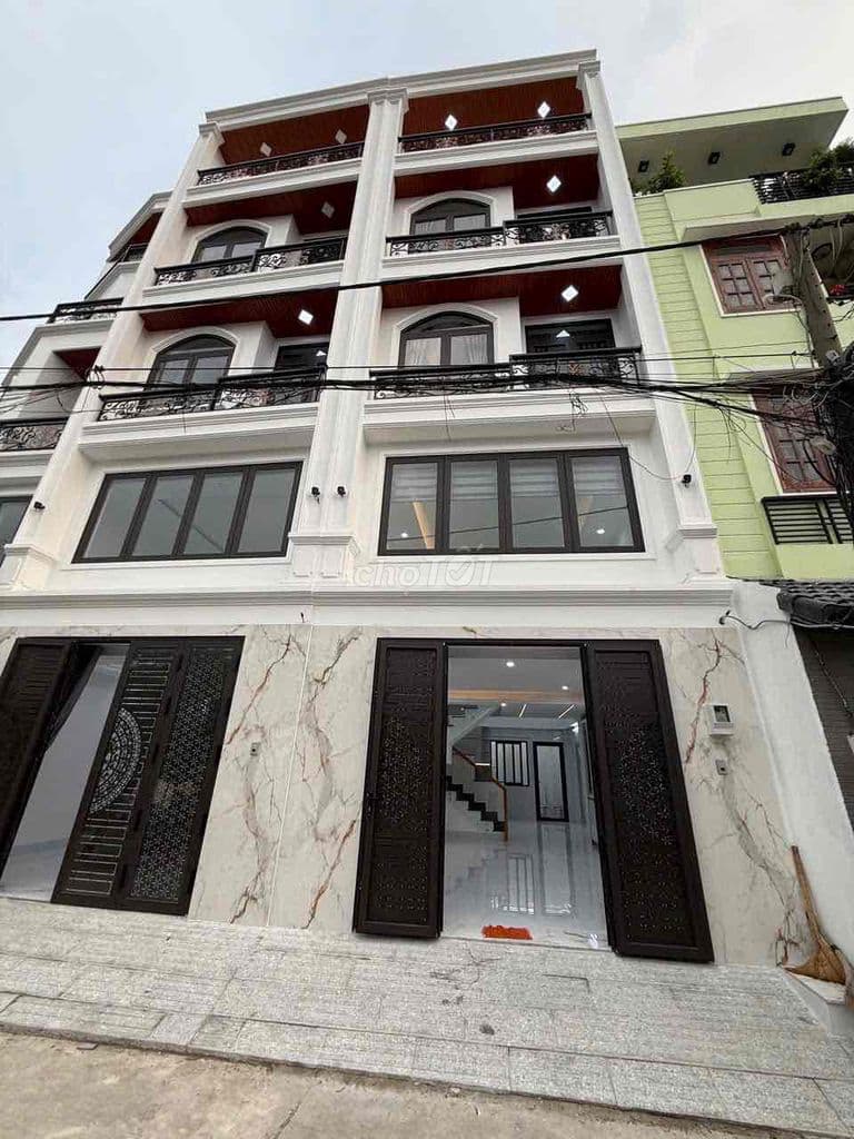 Nhà xây mới 1 trệt 3 lầu 4.5x 14m 1 sẹc Hà Huy Giáp ngay Cầu An Lộc - Ảnh 2