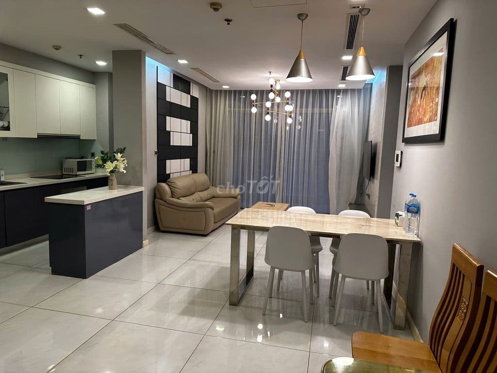 Giảm giá bán gấp 3PN Vinhomes Central Park, view sông full nội thất - Ảnh 2