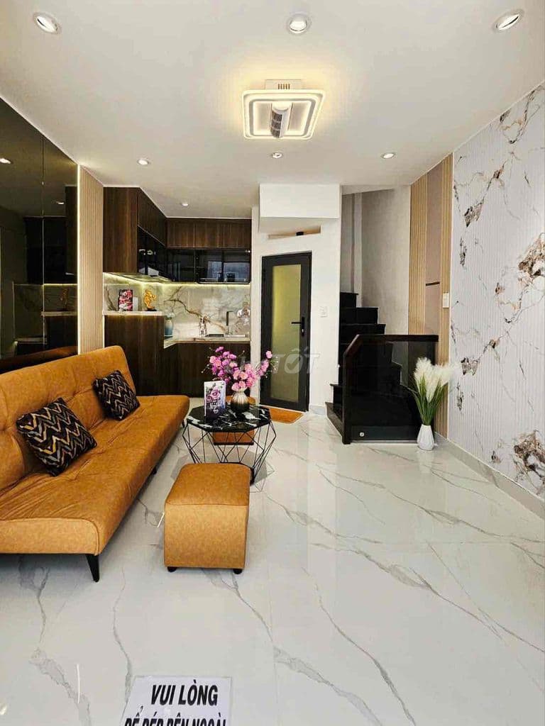 Nhà Phố Mini 2Lầu 2Pn 3Wc Full NT Góc 2 MT Hẻm Quang Trung P10 - Ảnh 3