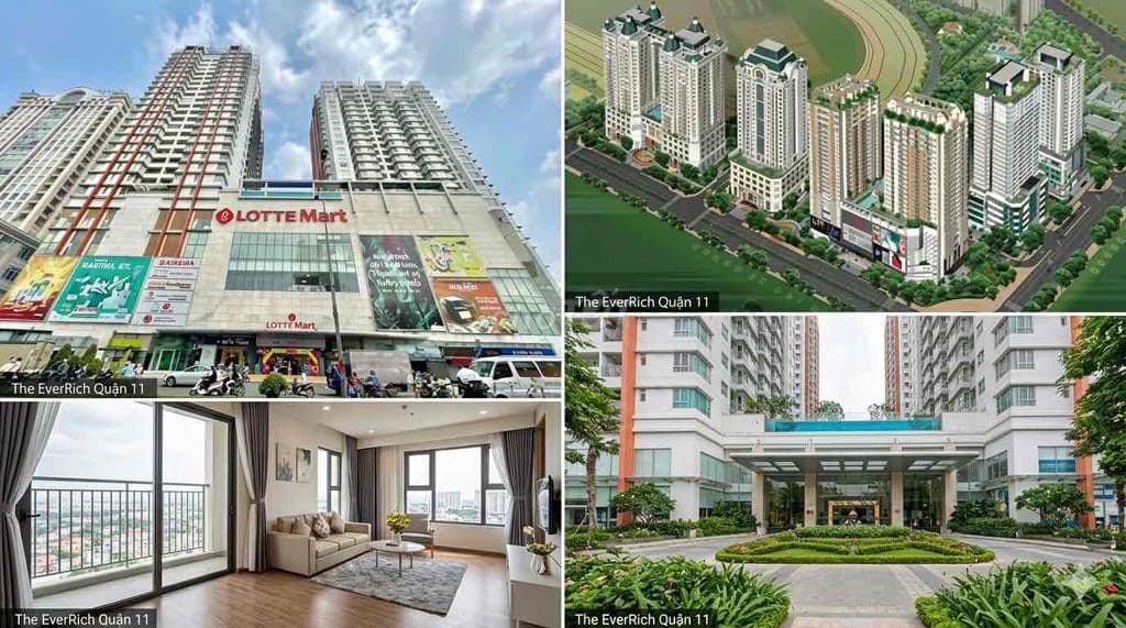 Bán CH 2PN+ 110m2 CC EVERICH Lê Đại Hành, nhà còn mới tiện ở gđình