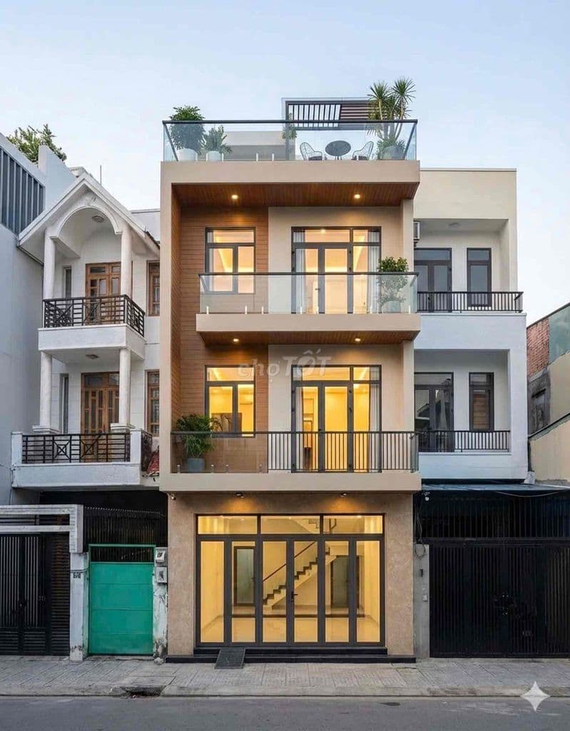 Nhà đẹp ngay MT Gò Xoài - 4 Tầng mới keng