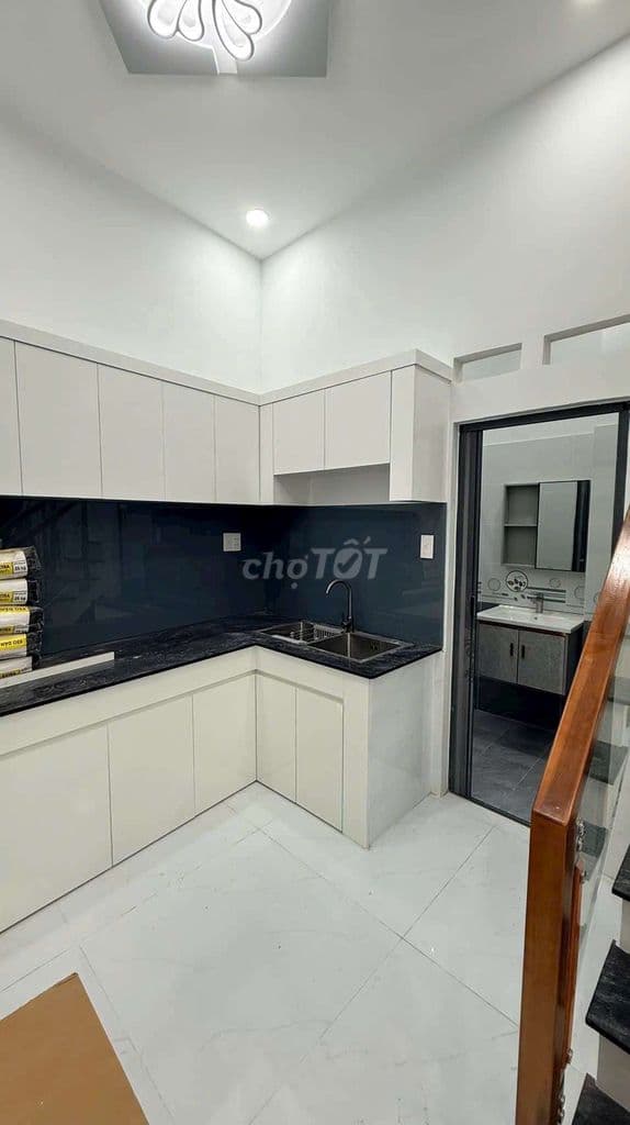 NHÀ MỚI 1 LẦU HẺM 3,5M THÔNG THOÁNG GẦN CHỢ PHƯỜNG HIỆP THÀNH, Q12 - Ảnh 2