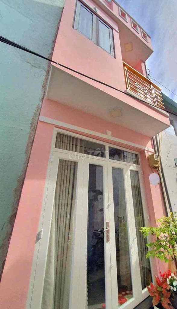 nhà nguyễn văn quá ngay chợ cầu 3 x10 nhà 1 lầu khu dân cư