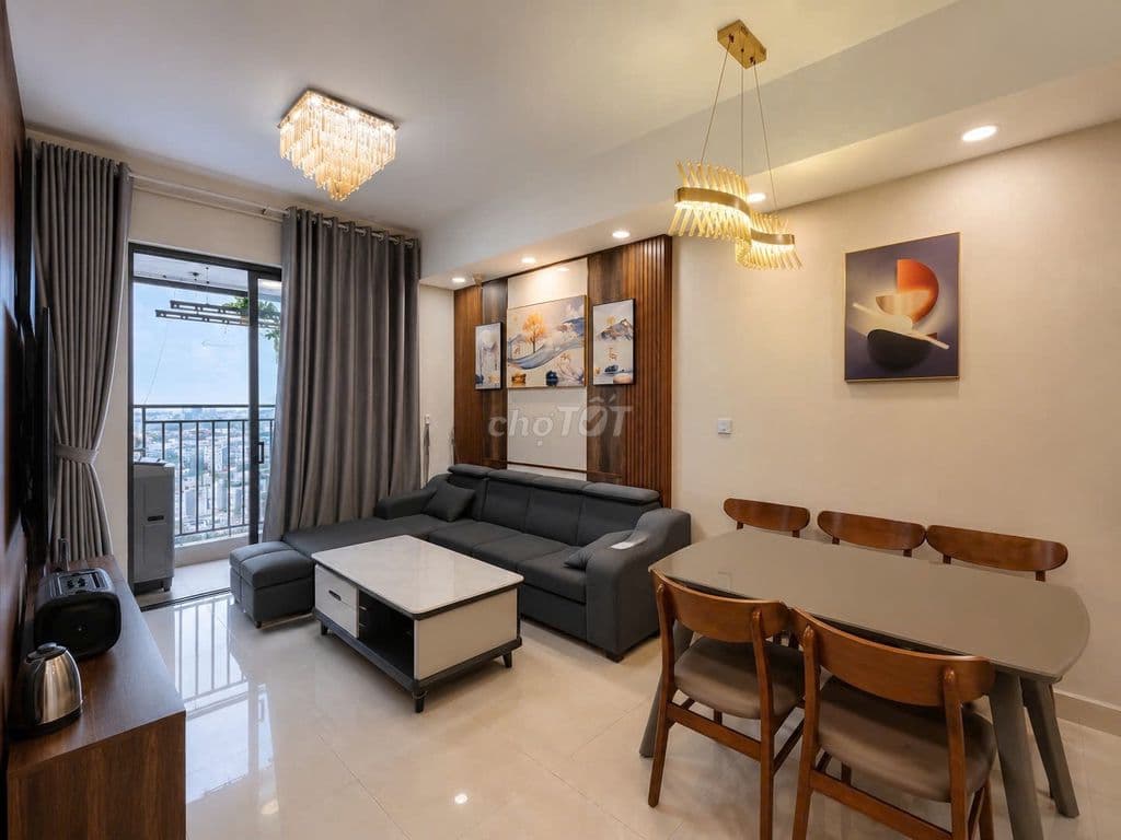 Căn GÓC 2PN 68m2 Botanica Premier, tầng cao thoáng mát Full NT nhà đẹp - Ảnh 2