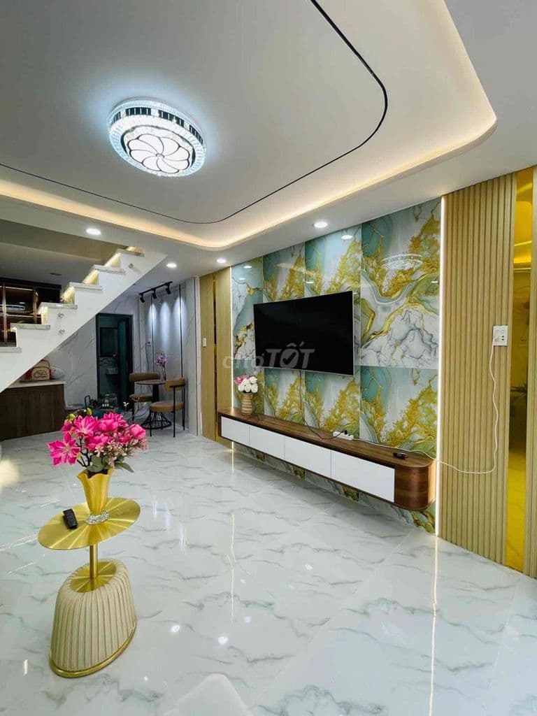 bán nhà 2 tầng hậu giang quận 6 ở ngay 32 chỉ 3.96 tỷ - Ảnh 2