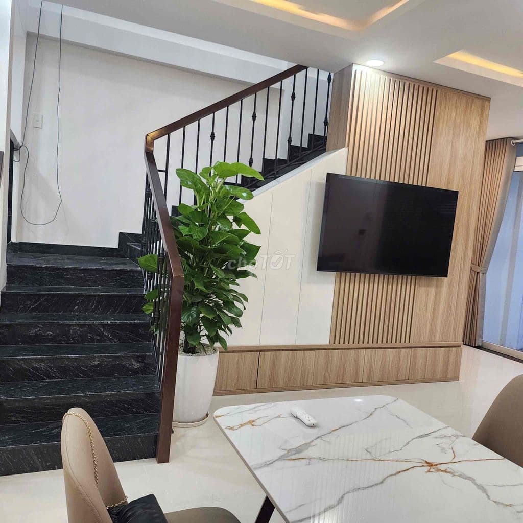 NHÀ ĐẸP MỚI XÂY, DT 5x11 , HẺM Ô TÔ, AN LẠC, BÌNH TÂN, CHỈ HƠN 5 TỶ - Ảnh 3