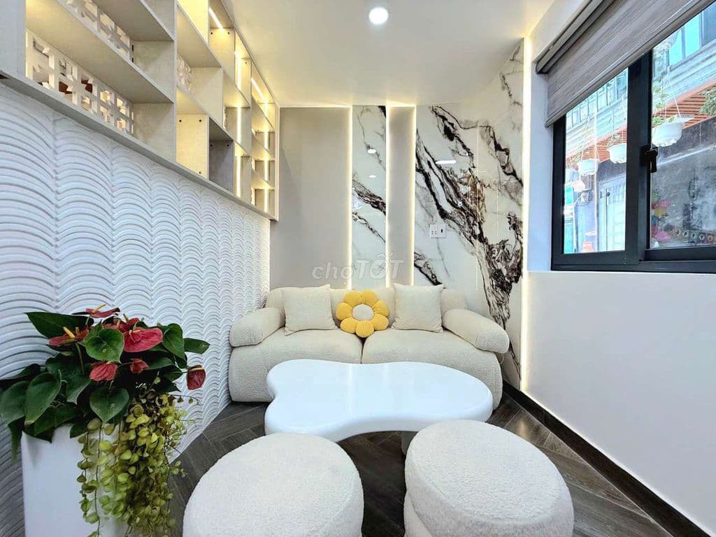 nhà 2 tầng cách mặt tiền 20m khu chế xuất tân thuận quận 7 3 tỷ 99 - Ảnh 2