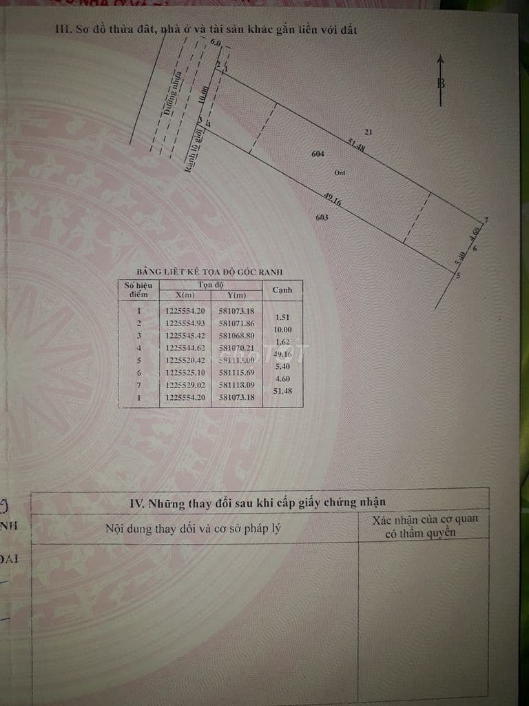 Chính chủ bán, 10x51 (sẵn 300 thổ cư), đường 762, An Nhơn Tây - Ảnh 3