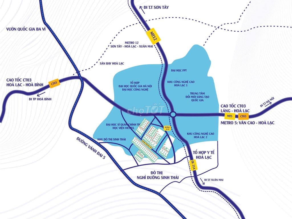 SIÊU PHẨM ĐẤT NỀN HÒA LẠC VỊ TRÍ VÀNG, GIÁ GỐC CHỦ ĐẦU TƯ - Ảnh 3