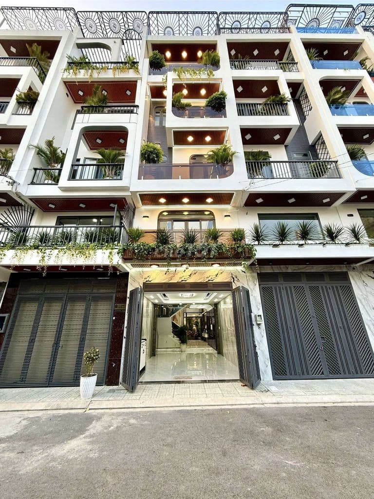 Nhà phố đẹp 4x20m, 1lững 3 lầu đường 8m Thạnh lộc 37