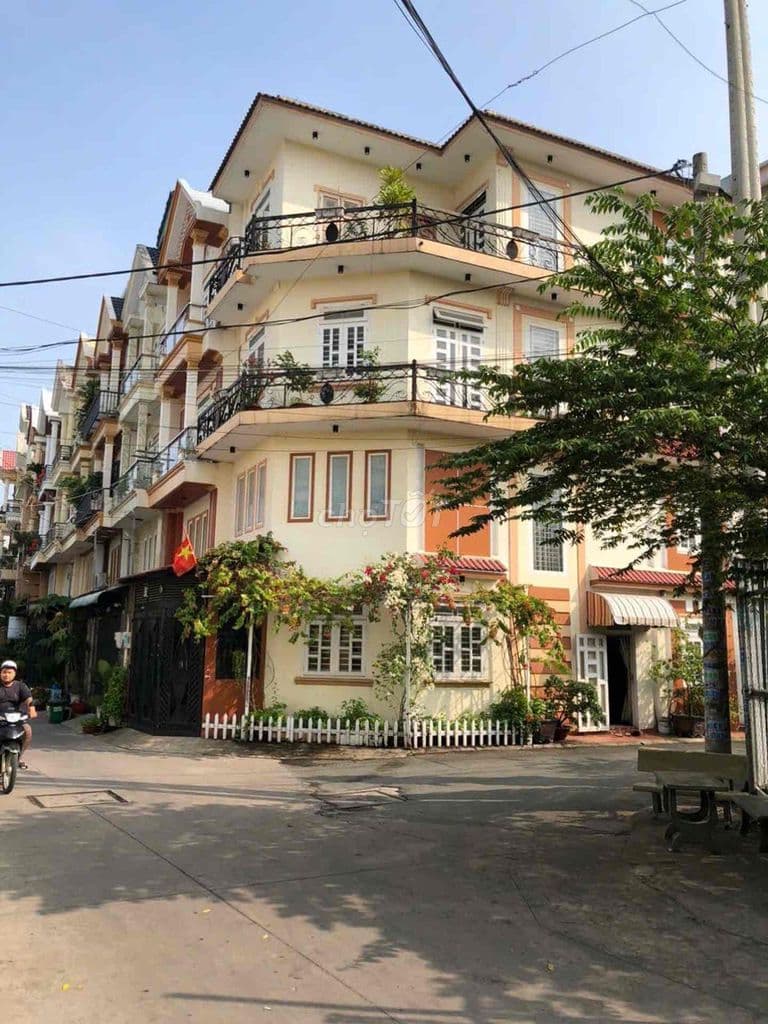 🏡TCH10,q12, lô góc, trệt, lửng, 2 lầu (62m2, nở hậu tài lộc),