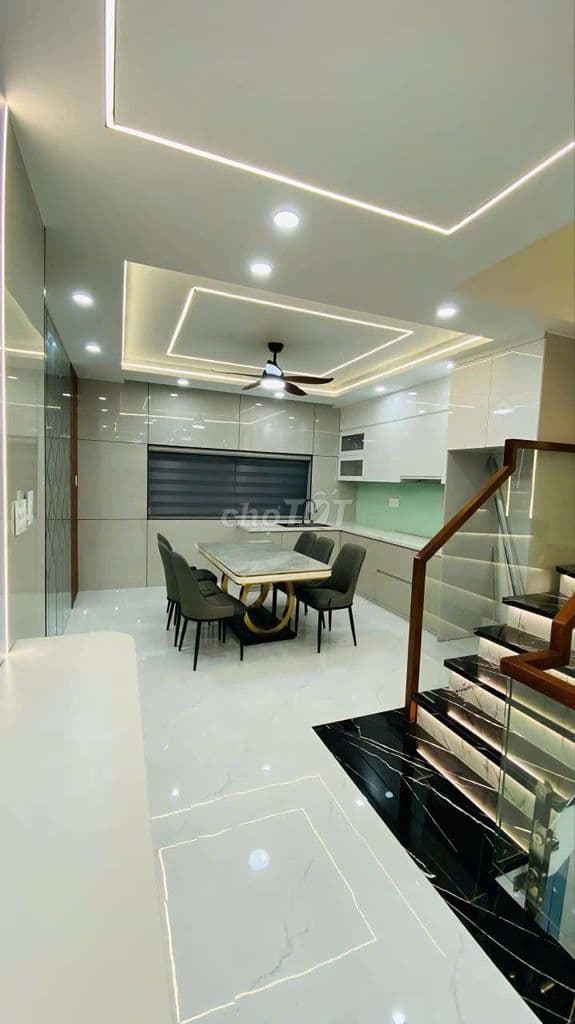 HƠN 5 TỶ,NHÀ 4 TẦNG TỈNH LỘ 10 BÌNH TÂN, DT 60M2,HẺM 8M,TẶNG NỘI THẤT - Ảnh 3