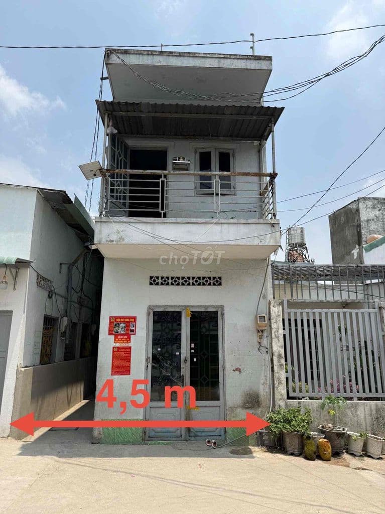 Dãy Trọ Ngay Trường Võ Trường Toàn D.tích 4,5x17m.