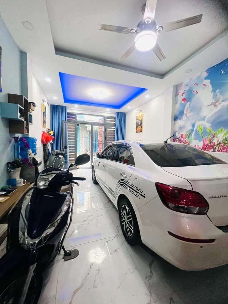 Bán nhà đường 64 KDC Bình Phú Q6 đối diện công viên - Ảnh 3