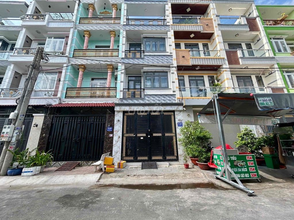 🚨SOS! NHÀ 4 TẦNG KHU DÂN CƯ! ĐƯỜNG LỚN! Q7 CHỈ 20 PHÚT!