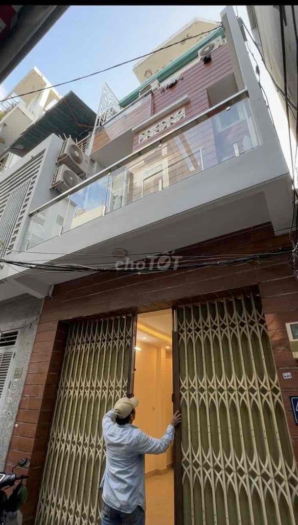 🔥60,5M2 HẺM XE HƠI Q.10 - 4,2 x 15 - 4 Tầng - 8PN, HDT 400tr