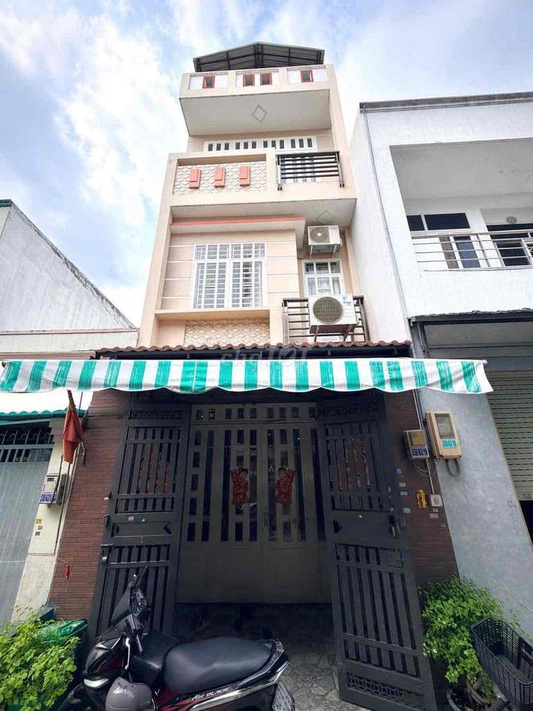 NHÀ 4 TẦNG - NỠ HẬU - NGAY CHỢ BÌNH TRỊ ĐÔNG