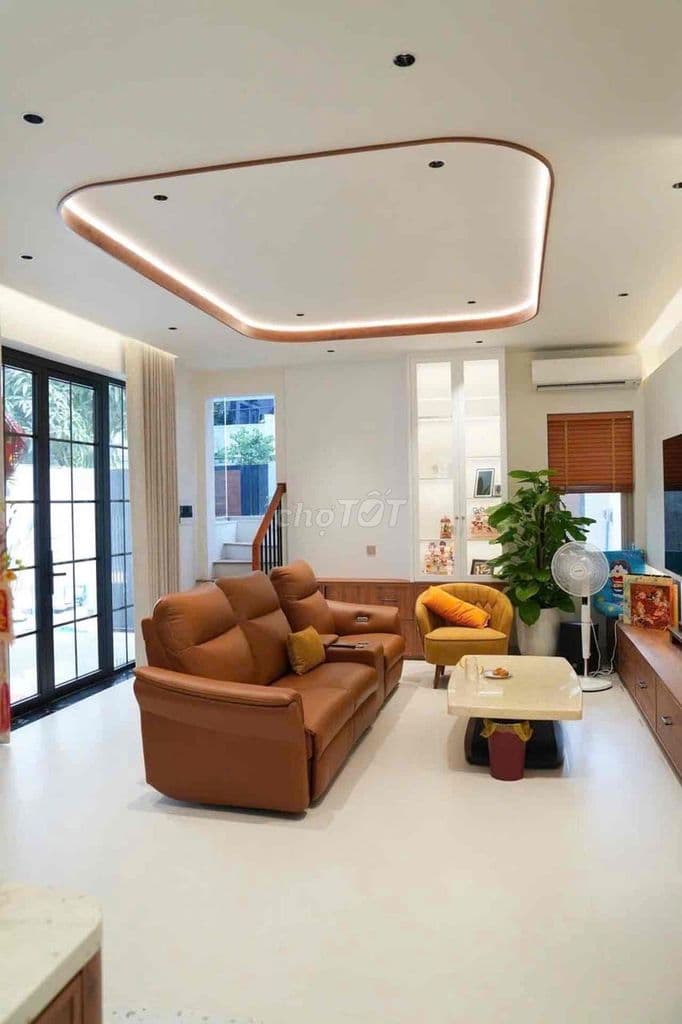 Bán biệt thự . KDC , Bộ C.an 158m2 . 9x18m . an nình cực tốt - Ảnh 3