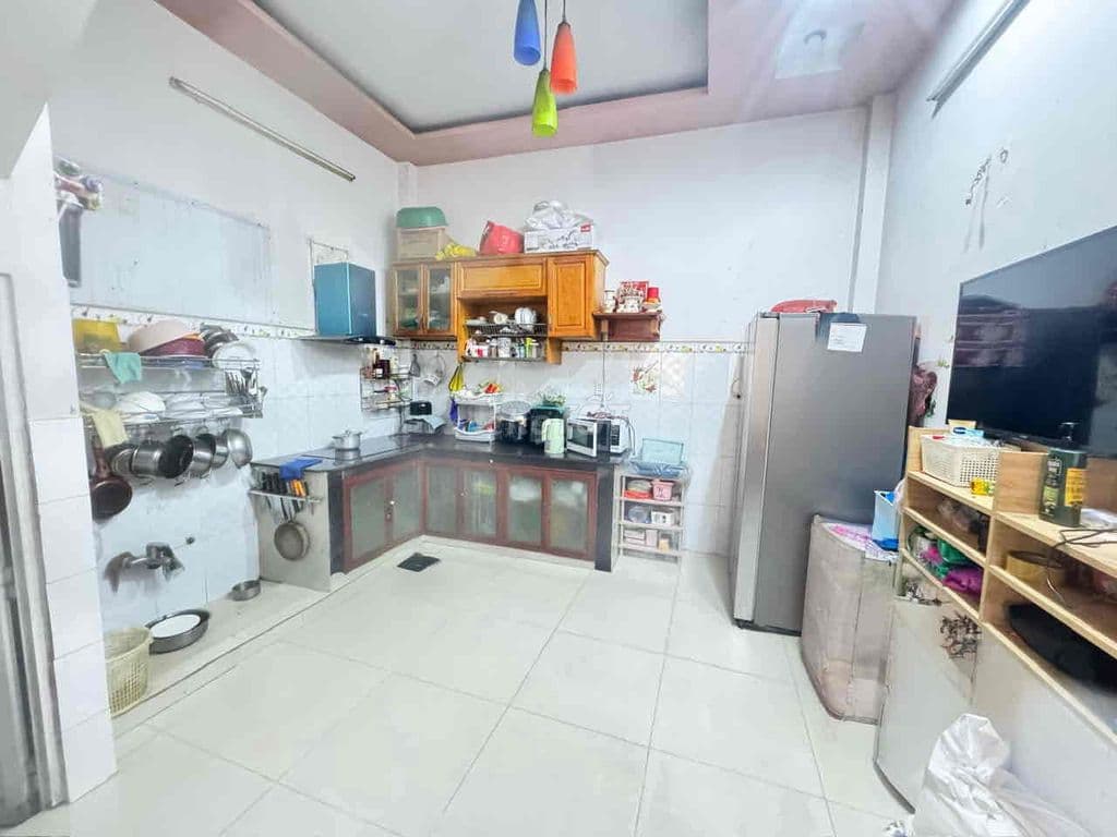 nhà 1 sẹc hẻm xe tải đúc 3 lầu phường 15 Tân Bình - Ảnh 3