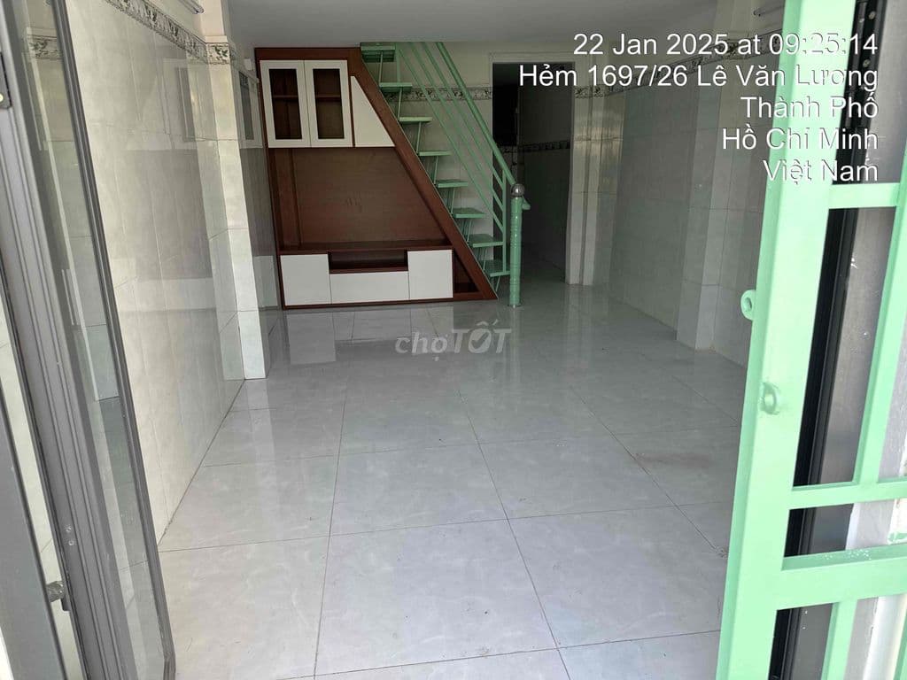 Bán nhà hẽm 1697/26/24 lê văn lương.nhơn đức .tphcm - Ảnh 2
