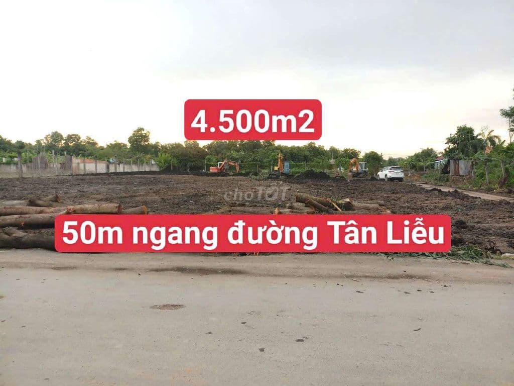 Định cư_bán Rẻ 5000m2 đất KDC Kho Xưởng Hiếm MT Tân Liễu HưngLong H.BC