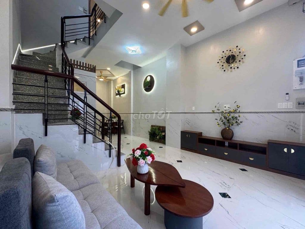 Nhà Đẹp Mai Xuân Thưởng 44 mét 4 Tầng Nội Thất Đầy Đủ - Ảnh 3