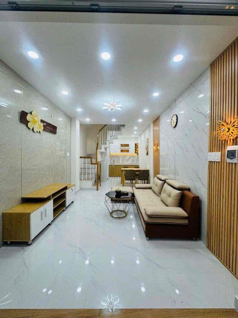 nhà mới 100% , Bình thới Q11 - 3 tầng - 4 phòng - giá nhỉnh 5 tỷ xíu
