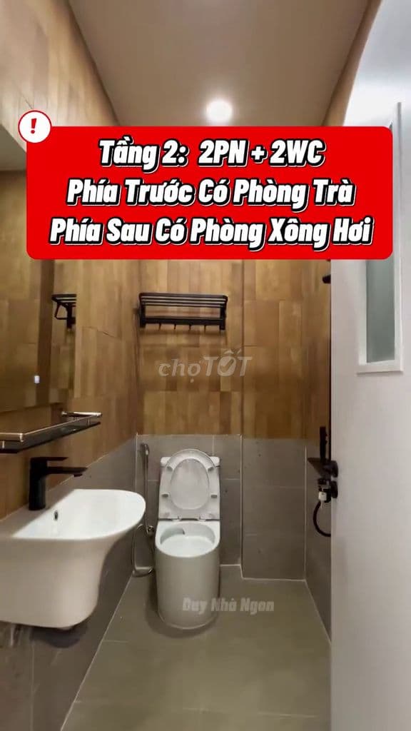 Bán nhà Bình Thạnh 3 tấm mới đẹp, 5.3x13m, giá 7 tỷ, giáp Q1 sổ riêng - Ảnh 2