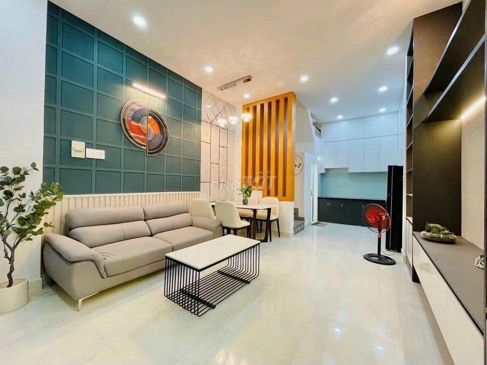 Nhà đẹp hẻm Huỳnh Tấn Phát Q.7 3,8mx9m 3PN 4WC có Sổ hồng vào ở ngay - Ảnh 2
