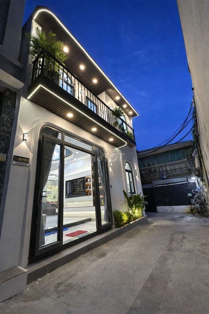 NHÀ ĐẸP LUNG LINH HẺM 749 HUỲNH TẤN PHÁT, QUẬN 7 - Ảnh 2
