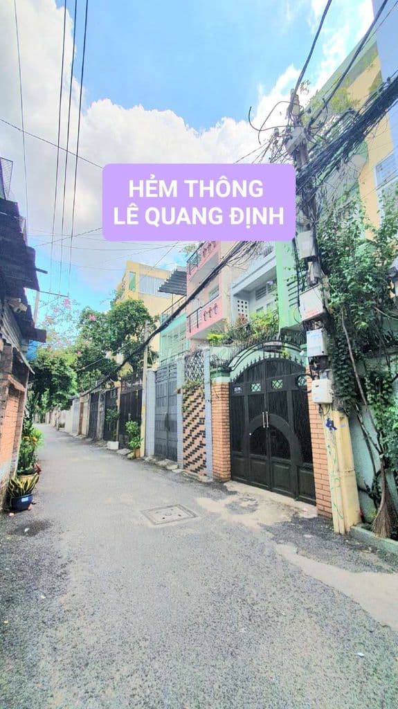MINIHOUSE LÊ QUANG ĐỊNH, VÀI BƯỚC RA HXH🚘TRÁNH, CHỈ 1.85 TỶ - Ảnh 3