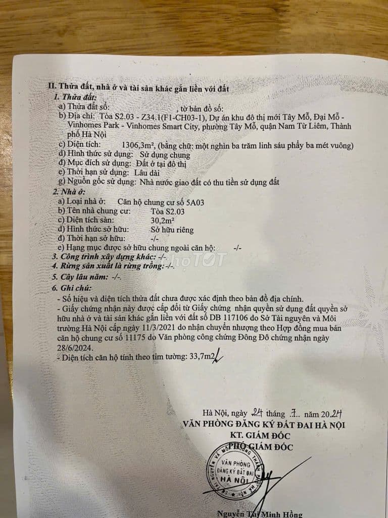 Bán Căn Hộ Studio 30m2 Vinhome SmartCity - Ảnh 3