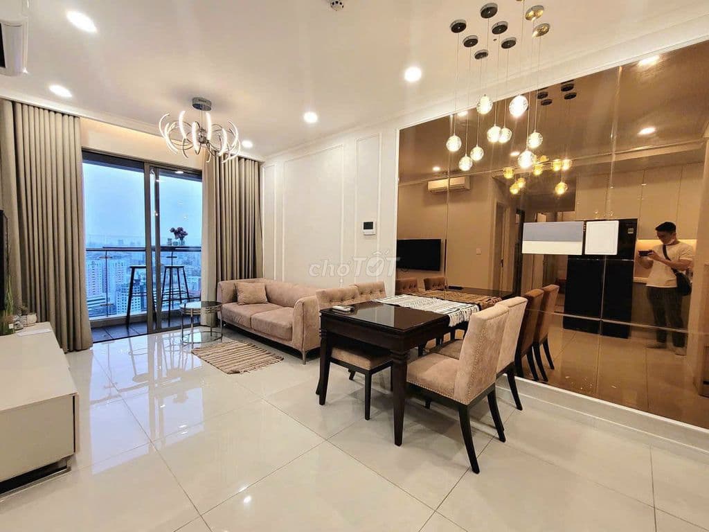 Căn Hộ Masteri Millennium 2pn 73m2 View Đẹp, Nội thất đẹp